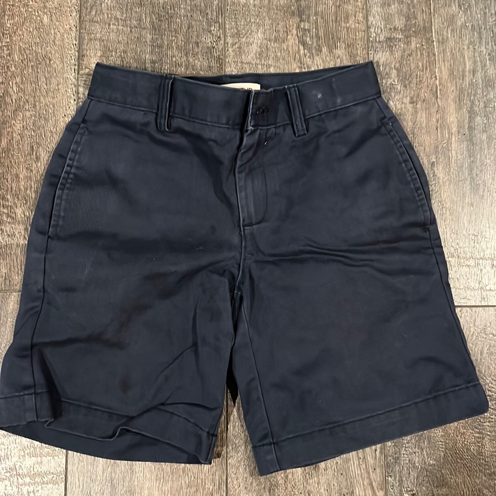 Lands' End Navy Blue Kids Shorts